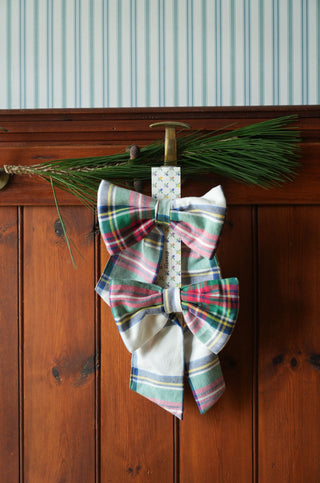 NORDIC.CHRISTMAS - Highland snow bows - set of 2
