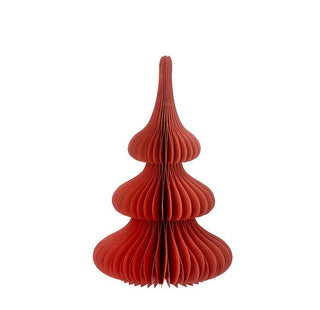 NORDIC.CHRISTMAS - Honeycomb Tree - Spruce H24cm Ruby
