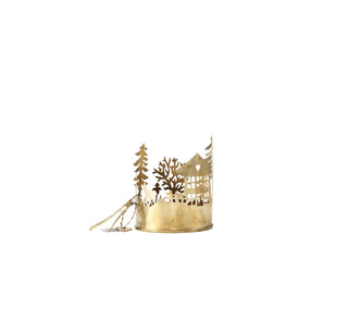 NORDIC.CHRISTMAS - House & garden hurricane brass