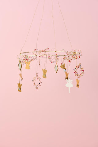 NORDIC.CHRISTMAS - Brass birds ornament - set of 3