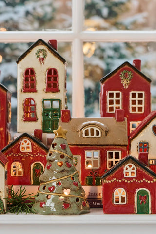 NORDIC.CHRISTMAS - Ceramic Christmas tree standing