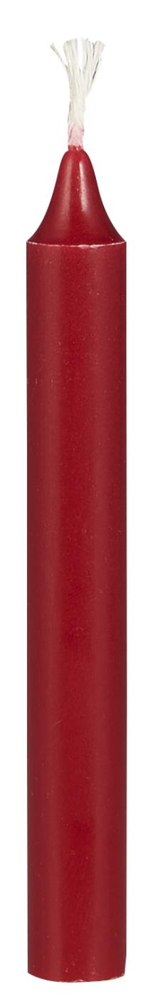 NORDIC.CHRISTMAS - Christmas tree candles - red - set of 12