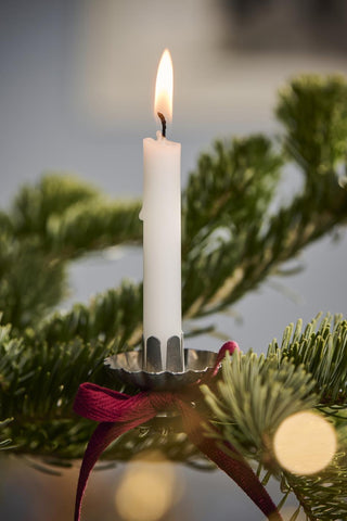 NORDIC.CHRISTMAS - Christmas tree metal candle clips