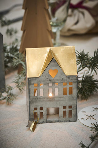 NORDIC.CHRISTMAS - Christmas village houses collection 01 - set of 3