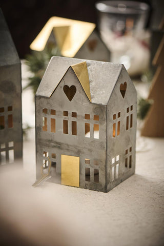 NORDIC.CHRISTMAS - Christmas village houses collection 01 - set of 3