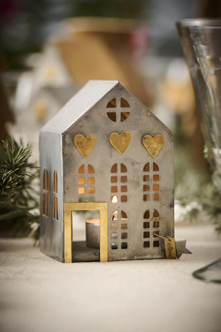 NORDIC.CHRISTMAS - Christmas village houses collection 02 - set of 3