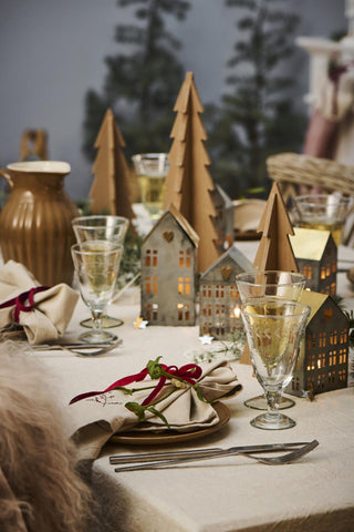 NORDIC.CHRISTMAS - Christmas village houses collection 02 - set of 3
