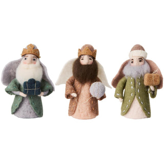 NORDIC.CHRISTMAS - The Three Wise Men felt deco