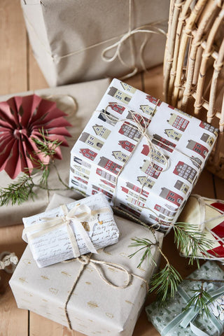 NORDIC.CHRISTMAS - Velvet ribbon - cream - 10 m