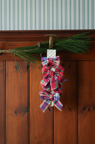 NORDIC.CHRISTMAS - Inverness napkin bows - set of 4