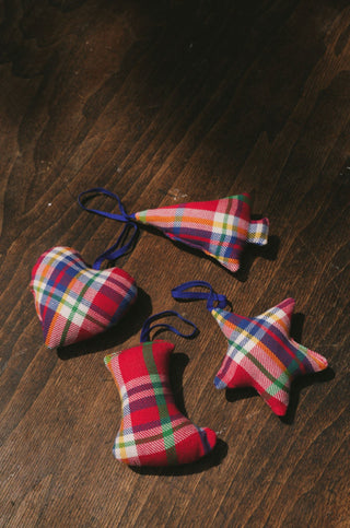 NORDIC.CHRISTMAS - Inverness ornaments - set of 4