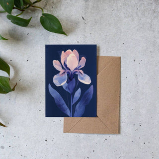 NORDIC.CHRISTMAS - Iris Greeting Card