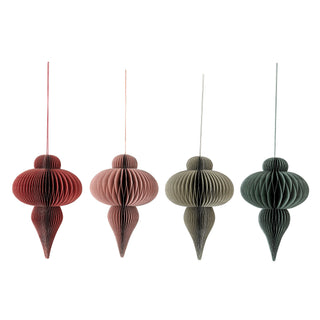 NORDIC.CHRISTMAS - Large Milay honeycomb paper ornament