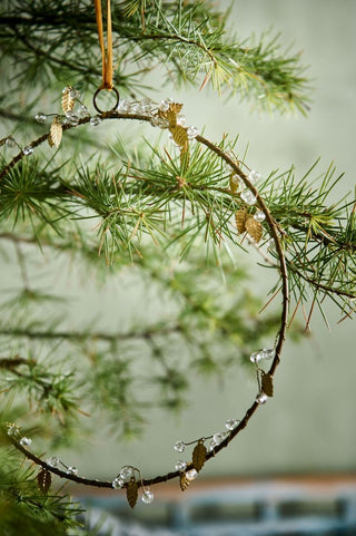 NORDIC.CHRISTMAS - Leaf wreath