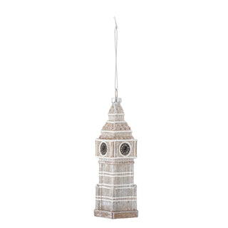 NORDIC.CHRISTMAS - London Big Ben glass ornament