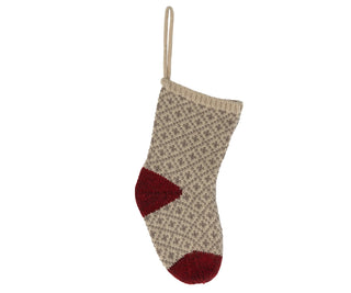 NORDIC.CHRISTMAS - Maileg Christmas stocking - Soft grey