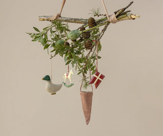 NORDIC.CHRISTMAS - Maileg duck ornament - Green