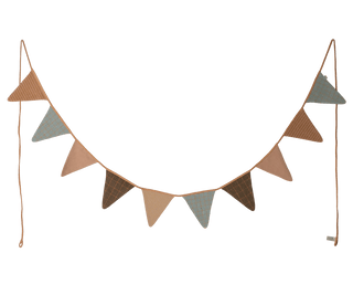 NORDIC.CHRISTMAS - Maileg flag garland - Ocher