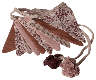 NORDIC.CHRISTMAS - Maileg flag garland - Rose