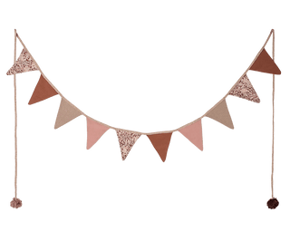 NORDIC.CHRISTMAS - Maileg flag garland - Rose