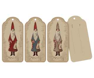 NORDIC.CHRISTMAS - Maileg gift tags, Nicolaus, set of 12