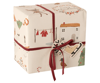 NORDIC.CHRISTMAS - Maileg gift wrap, Cosy Christmas - 10 m