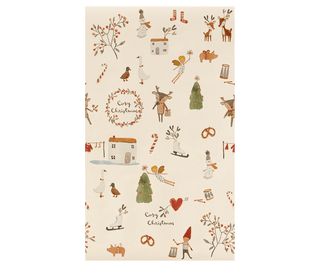 NORDIC.CHRISTMAS - Maileg gift wrap, Cosy Christmas - 10 m