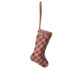 NORDIC.CHRISTMAS - Maileg Fabric ornament, Stocking - Checker