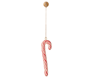 NORDIC.CHRISTMAS - Maileg metal ornament - large striped sugar cane