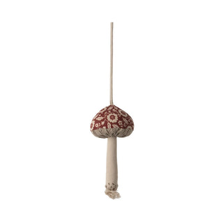 NORDIC.CHRISTMAS - Maileg mushroom ornament, Winter flower - Red