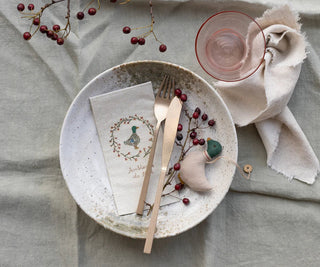 NORDIC.CHRISTMAS - Maileg napkins Ambiance de noël, pack of 16