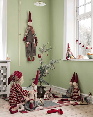 NORDIC.CHRISTMAS - Maileg Pixy hat, Size 3 - 6 years - Check