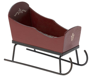 NORDIC.CHRISTMAS - Maileg red sleigh for mouse