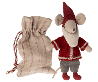 NORDIC.CHRISTMAS - Maileg Santa mouse with box