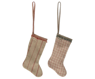 NORDIC.CHRISTMAS - Maileg stocking ornament, set of 2