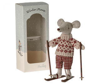 NORDIC.CHRISTMAS - Maileg Winter mouse with ski set, Mum