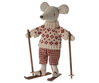 NORDIC.CHRISTMAS - Maileg Winter mouse with ski set, Mum