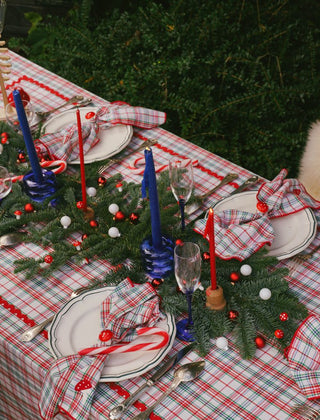 NORDIC.CHRISTMAS - Tablecloth Holly Red