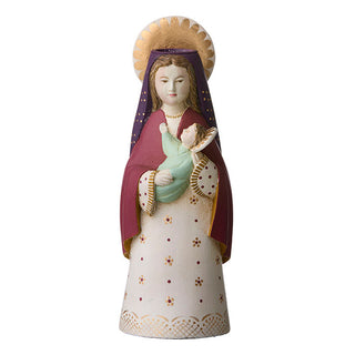 Mary with Baby Jesus Candle Holder