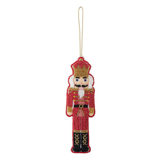 NORDIC.CHRISTMAS - Maule Ornament, Red, Cotton