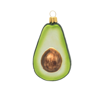 NORDIC.CHRISTMAS - Avocado - Glass Christmas Ornament
