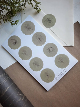 NORDIC.CHRISTMAS - Pine Sticker Set