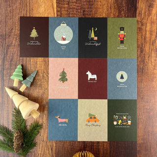 NORDIC.CHRISTMAS - Christmas cards, set of 10