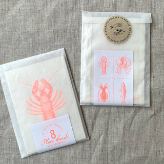 NORDIC.CHRISTMAS - Place card set/Sea Animals, set of 8