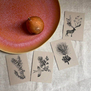 NORDIC.CHRISTMAS - Place card set/Wintertime