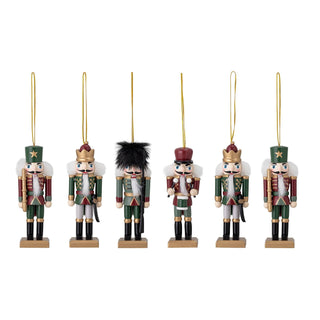 NORDIC.CHRISTMAS - Set of 6 Nutcrackers