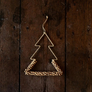 NORDIC.CHRISTMAS - Snorum scandi jute Christmas tree ornament