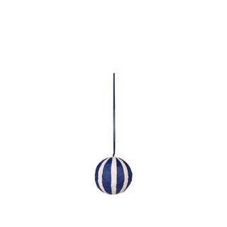 NORDIC.CHRISTMAS - Sphere intense blue cotton pulp bauble