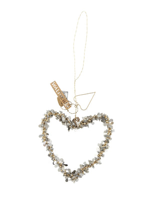 NORDIC.CHRISTMAS - Swinging heart ornament