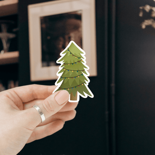 NORDIC.CHRISTMAS - Christmas Tree Christmas Tree Stickers - Pine Stickers